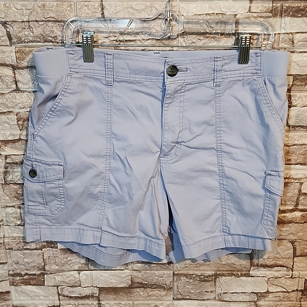 Lee Relaxed Fit  Light Purple Cargo Shorts